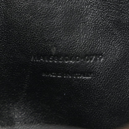 Saint Laurent Grain De Poudre Matelasse Monochrome Monogram Mini Lou Camera Bag Black 7 of 10