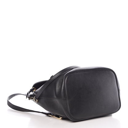 Chloe Suede Calfskin Medium Faye Backpack Black 4 of 9