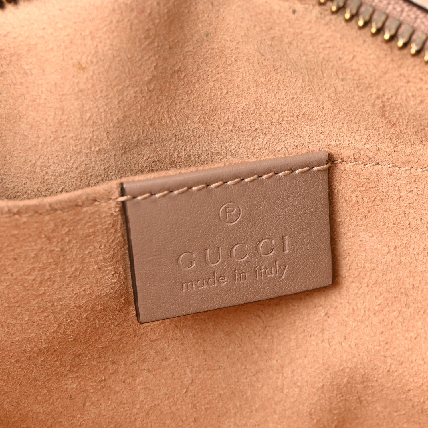 Gucci Calfskin Matelasse Small GG Marmont Chain Shoulder Bag Porcelain Rose 6 of 10