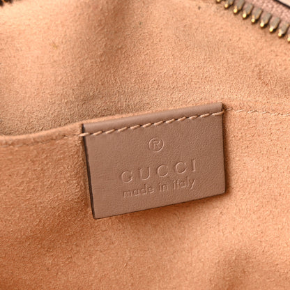 Gucci Calfskin Matelasse Small GG Marmont Chain Shoulder Bag Porcelain Rose 6 of 10