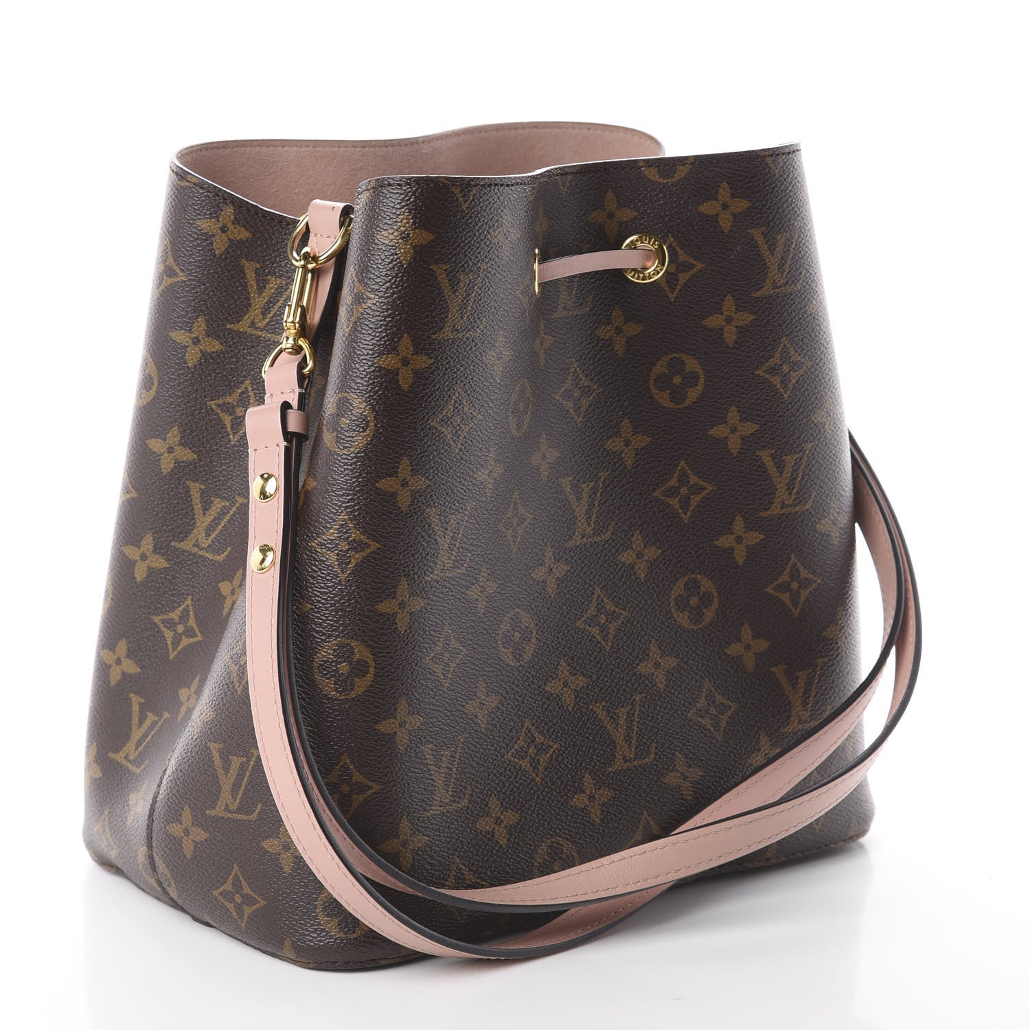 Louis Vuitton Monogram Neonoe MM Rose Poudre 2 of 8