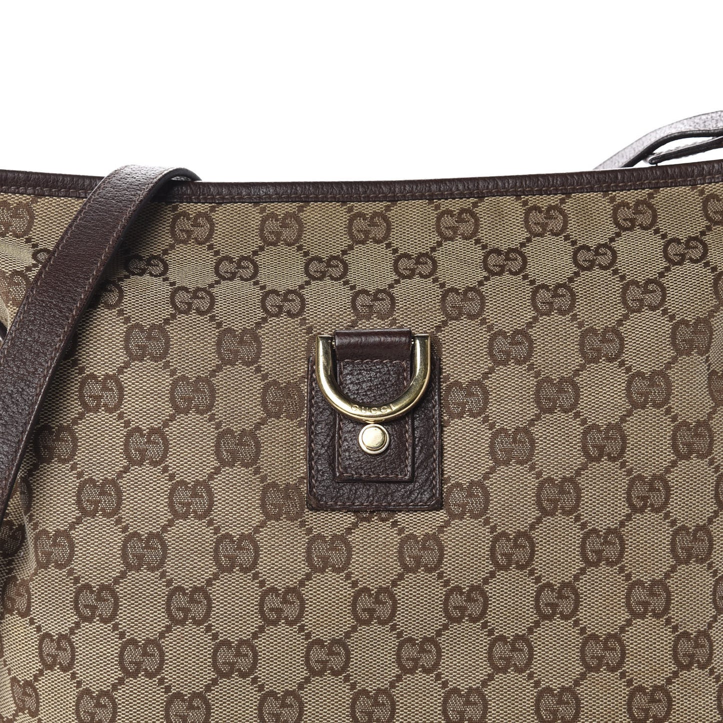 Monogram Abbey Messenger Bag Dark Brown