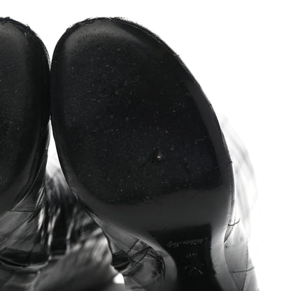 Louis Vuitton Eel Instinct High Boots 40 Black 6 of 12