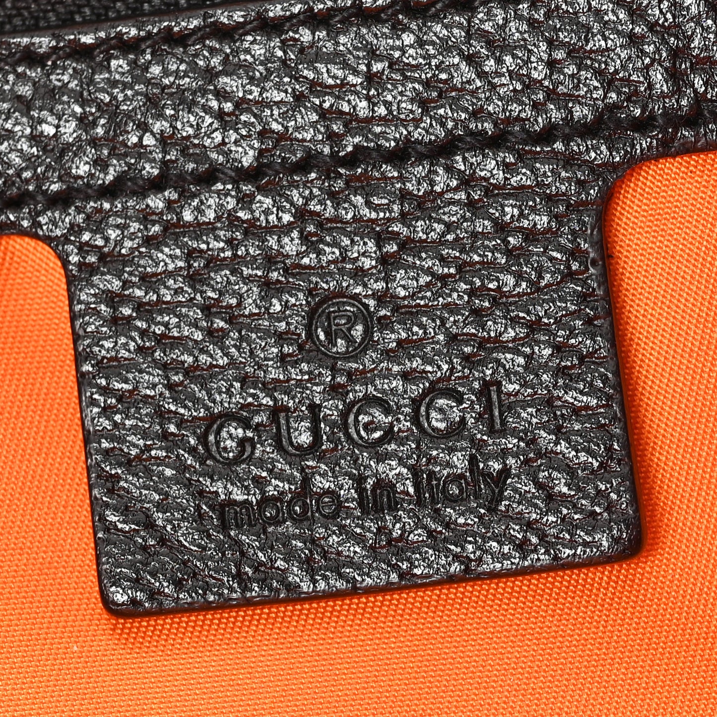 Econyl Nylon Monogram Off The Grid Utility Pocket Backpack Carrot Orange Black