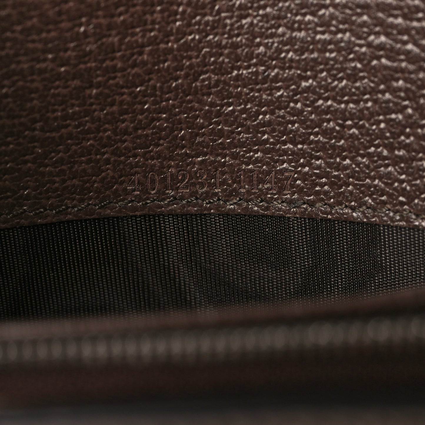 Monogram Jumbo GG Textured Dollar Calfskin Mini Dionysus Chain Wallet Camel Ebony New Acero
