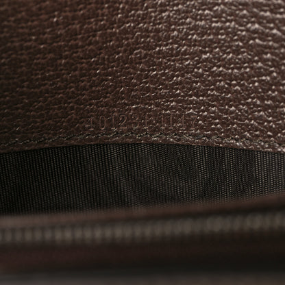 Gucci Monogram Jumbo GG Textured Dollar Calfskin Mini Dionysus Chain Wallet Camel Ebony New Acero 6 of 9