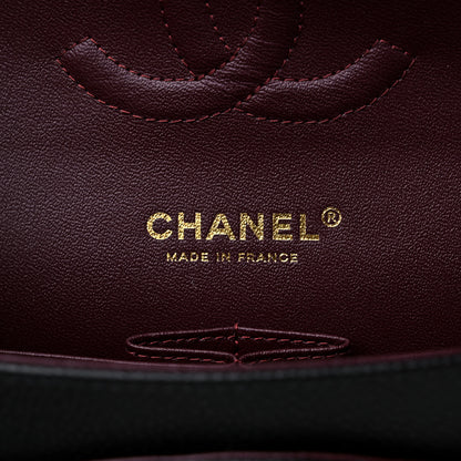 Chanel Caviar Quilted Medium Double Flap Black 6 of 10