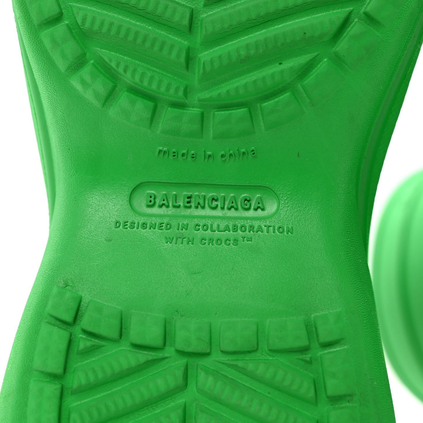 X CROCS Rubber Womens Rain Boots 39 Grass Green