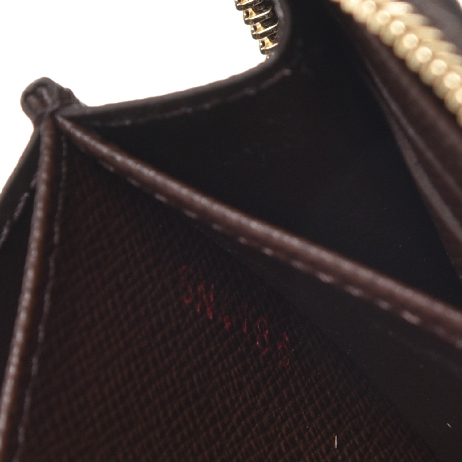 Louis Vuitton Damier Ebene Zippy Coin Purse 7 of 9