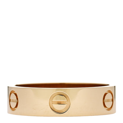 Cartier 18K Yellow Gold 5.5mm LOVE Ring 60 9.25 3 of 5