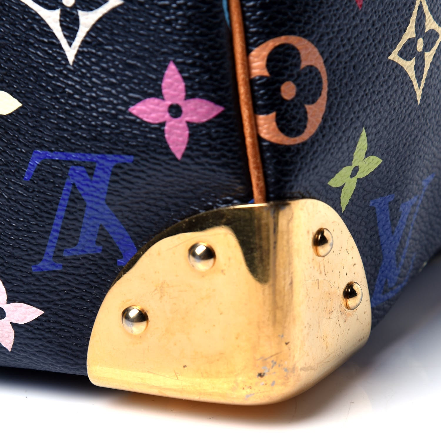 Louis Vuitton Monogram Multicolor Speedy 30 Black 5 of 8