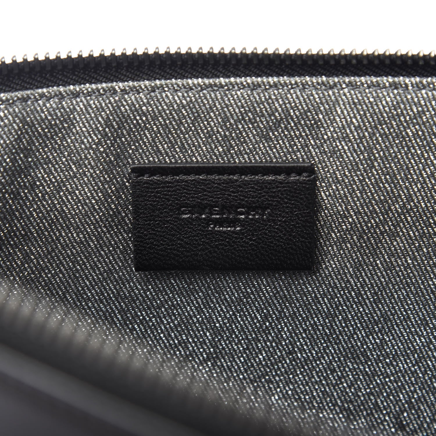 Givenchy Lambskin Large Emblem Pouch Black 8 of 9
