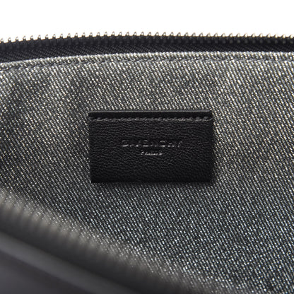 Givenchy Lambskin Large Emblem Pouch Black 8 of 9