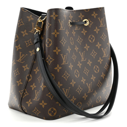 Louis Vuitton Monogram Neonoe MM Black 2 of 8