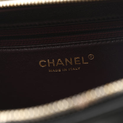 Chanel Lambskin Quilted Medium Trendy CC Bowling Bag Black 6 of 10