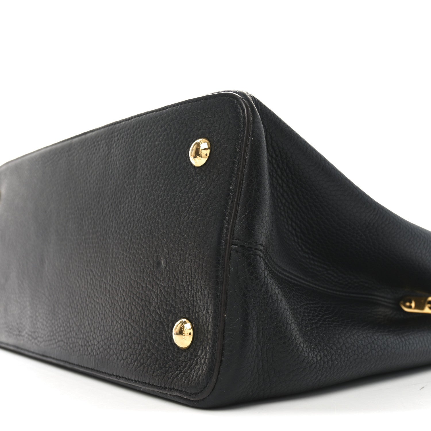 Louis Vuitton Taurillon Capucines GM Black 9 of 9