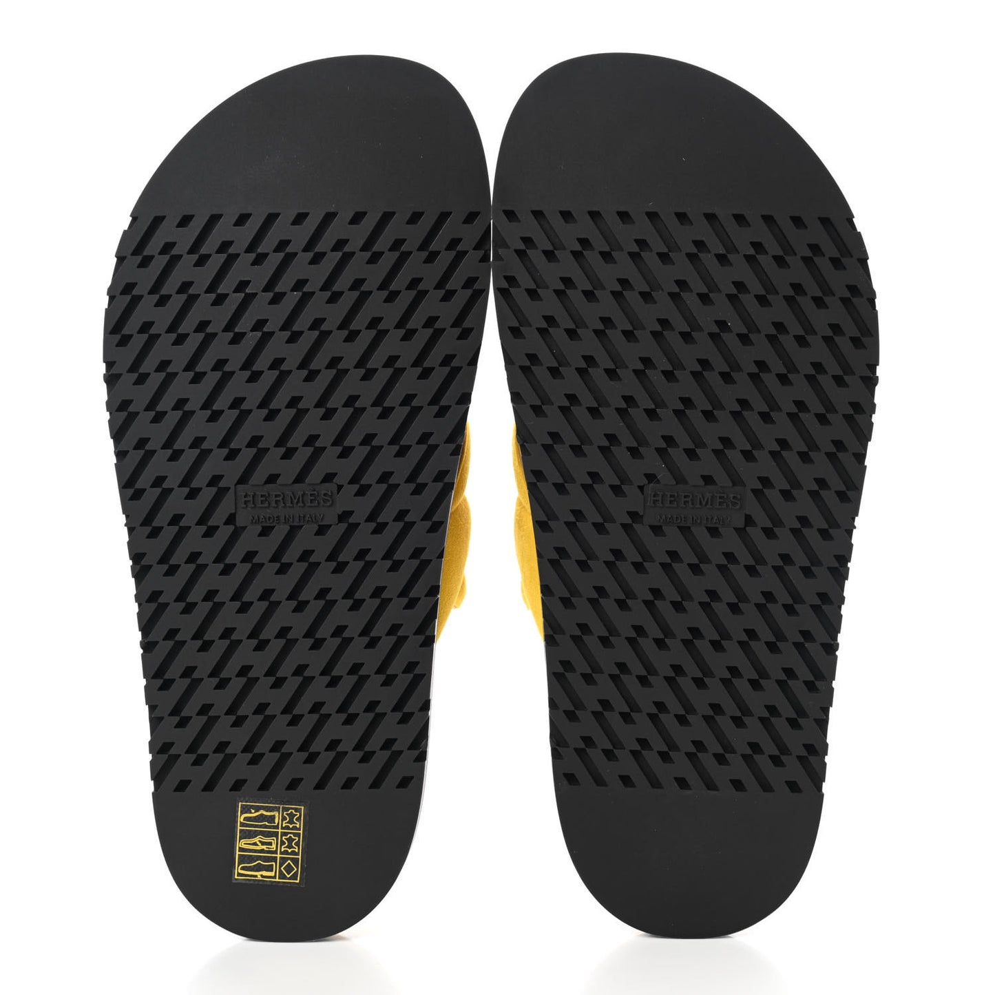 Suede Goatskin Extra Sandals 36 Jaune Sable