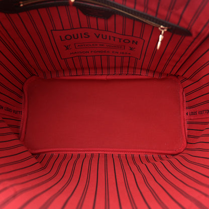 Louis Vuitton Damier Ebene Neverfull MM 6 of 10