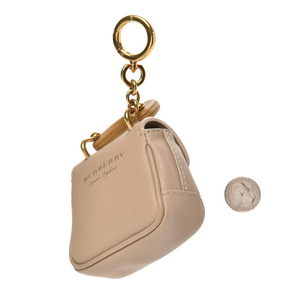 Burberry Trench Calfskin DK88 Tote Charm Honey Ochre Yellow 2 of 3