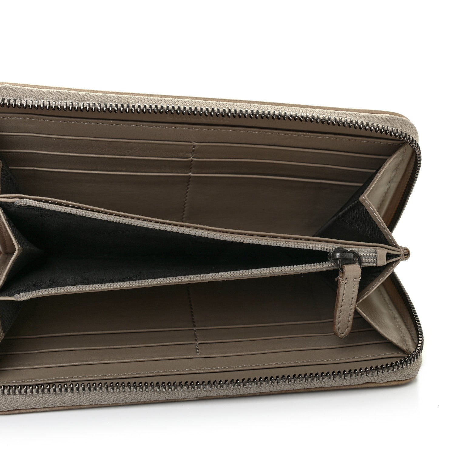 Burberry Smoked Check Zip Around Wallet Trench 4 of 6