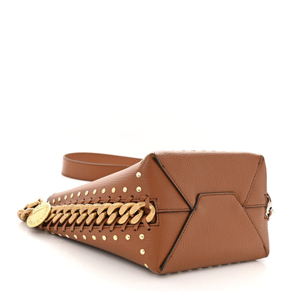 Stella McCartney Eco Alter Nappa Studded Frayme Bucket Pecan 4 of 9