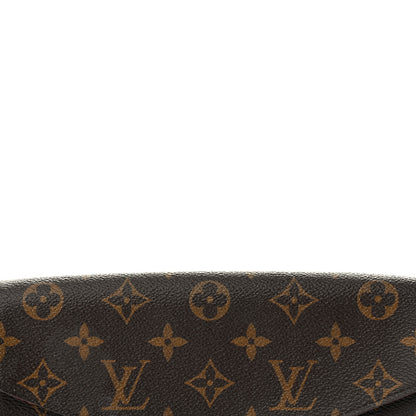 Louis Vuitton Monogram Pochette Felicie Chain Wallet Fuchsia 10 of 12