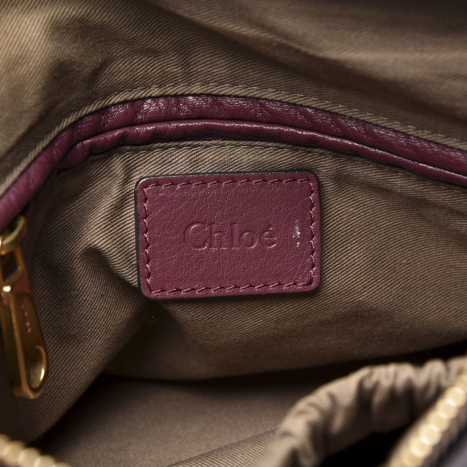 Chloe Calfskin Medium Marcie Satchel Wild Purple 7 of 11