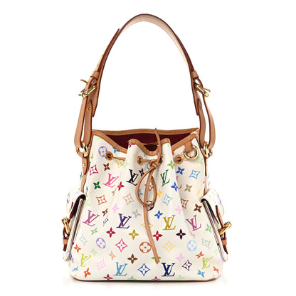 Louis Vuitton Monogram Multicolor Petit Noe White 1 of 16