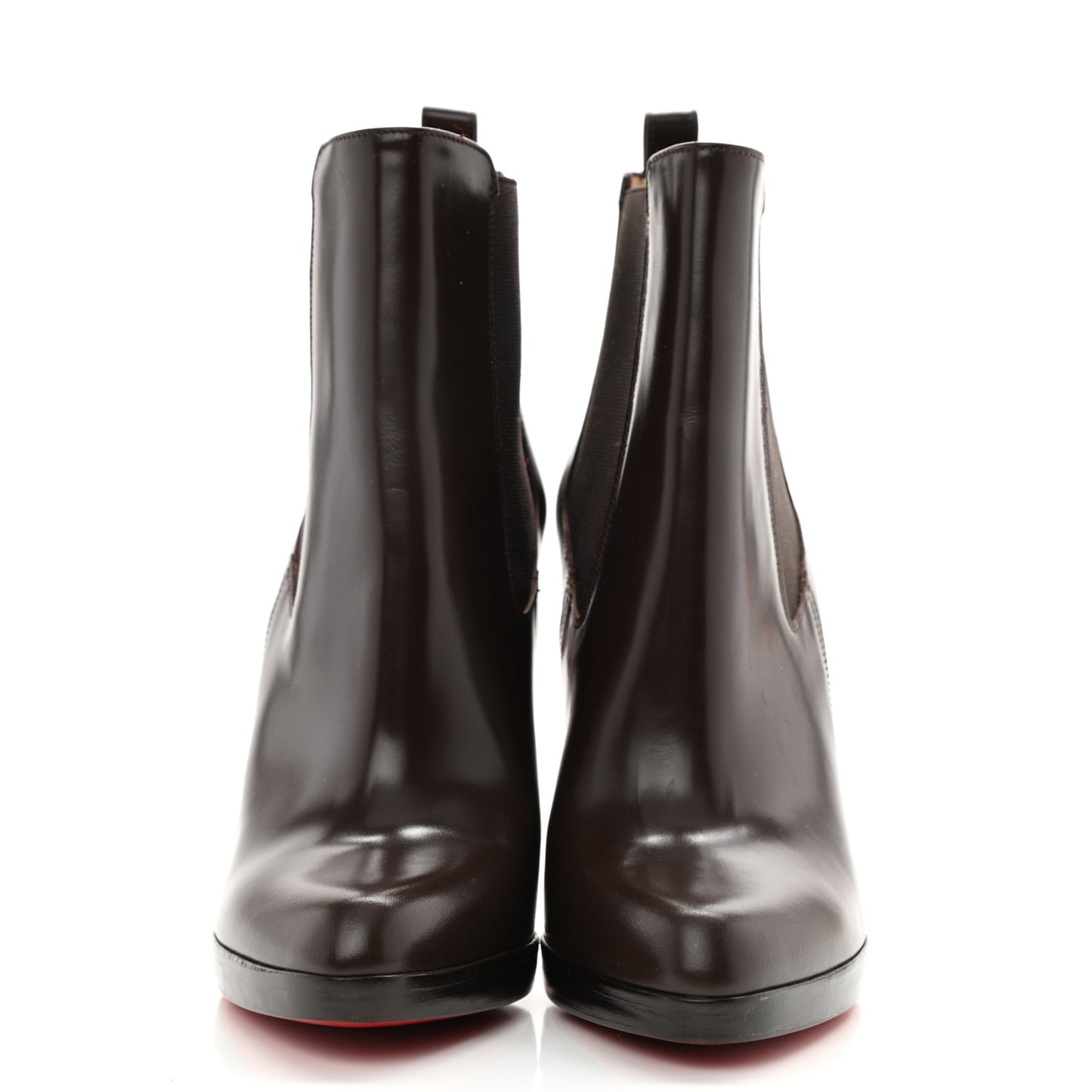 Calfskin Bang Bang 100 Eden Ankle Boots 37 Brown