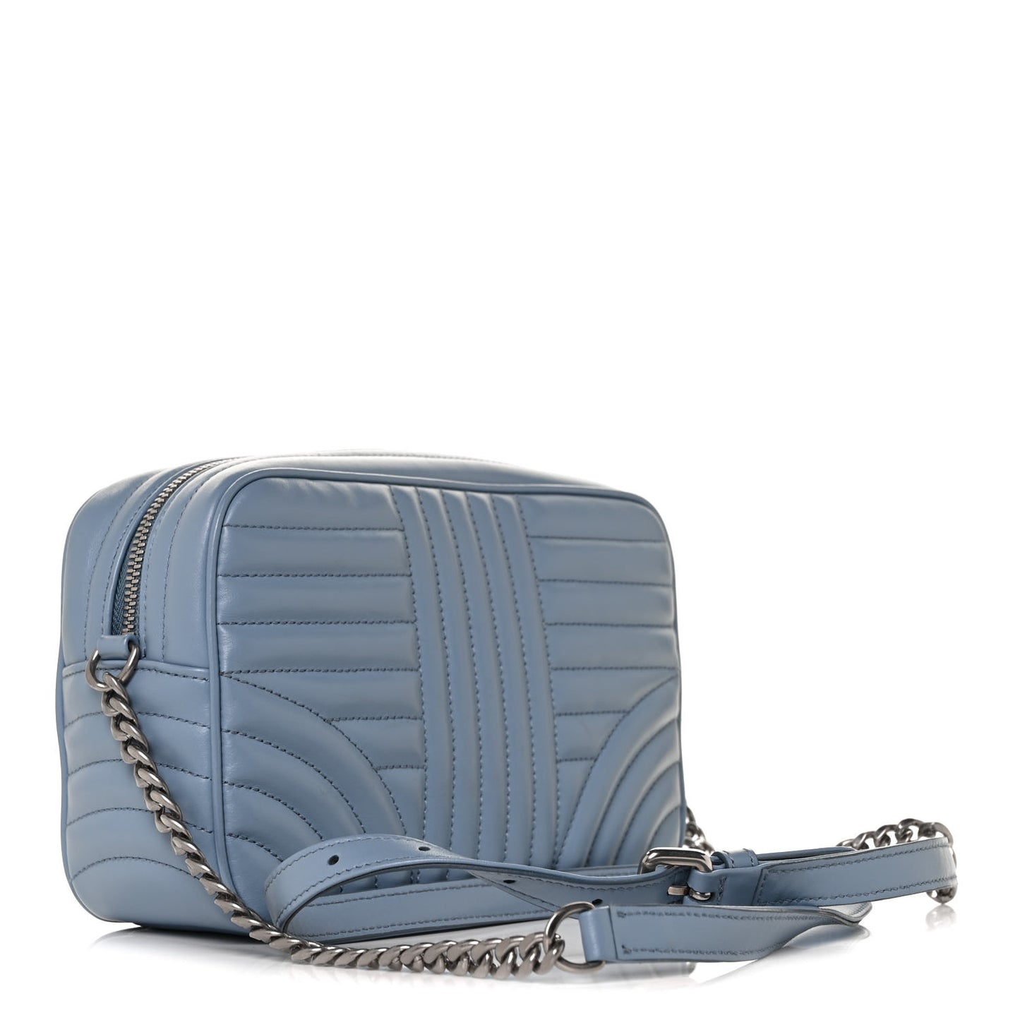 Soft Calfskin Diagramme Crossbody Bag Astrale