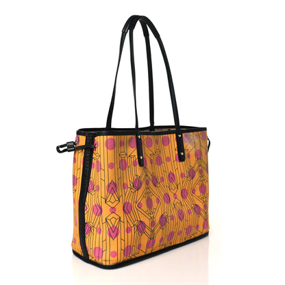 MCM Visetos Medium Liz Reversible Shopper Tote Beige 6 of 19