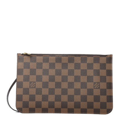 Louis Vuitton Damier Ebene Neverfull MM GM Pochette 1 of 6