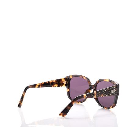 Christian Dior Lady Dior Studs Sunglasses Dark Havana 4 of 10