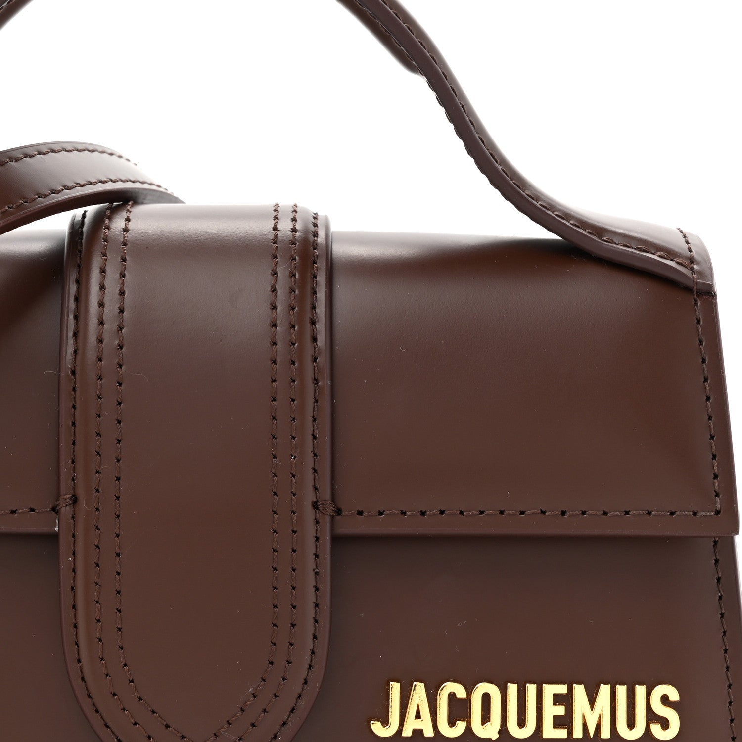 Jacquemus Smooth Calfskin Le Bambino Dark Brown 8 of 15