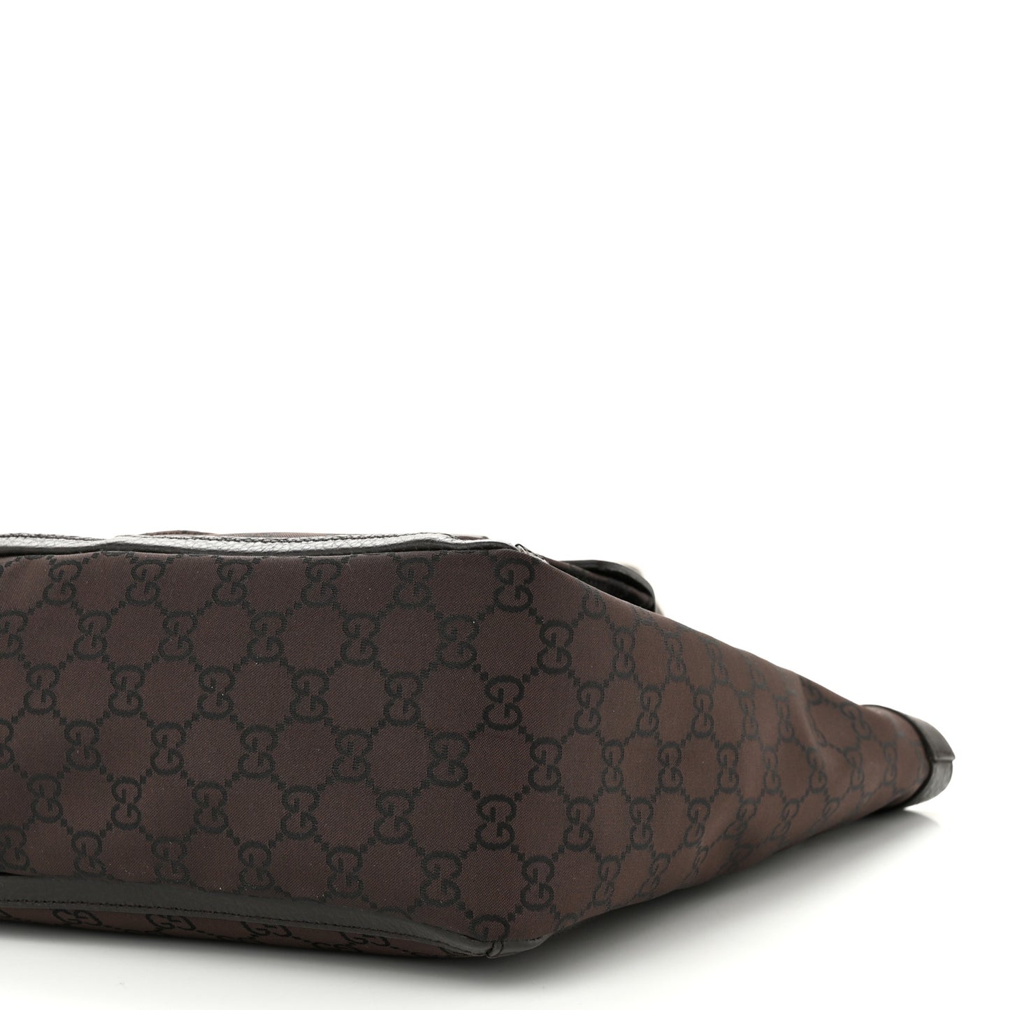 Monogram Abbey D Ring Tote Dark Brown