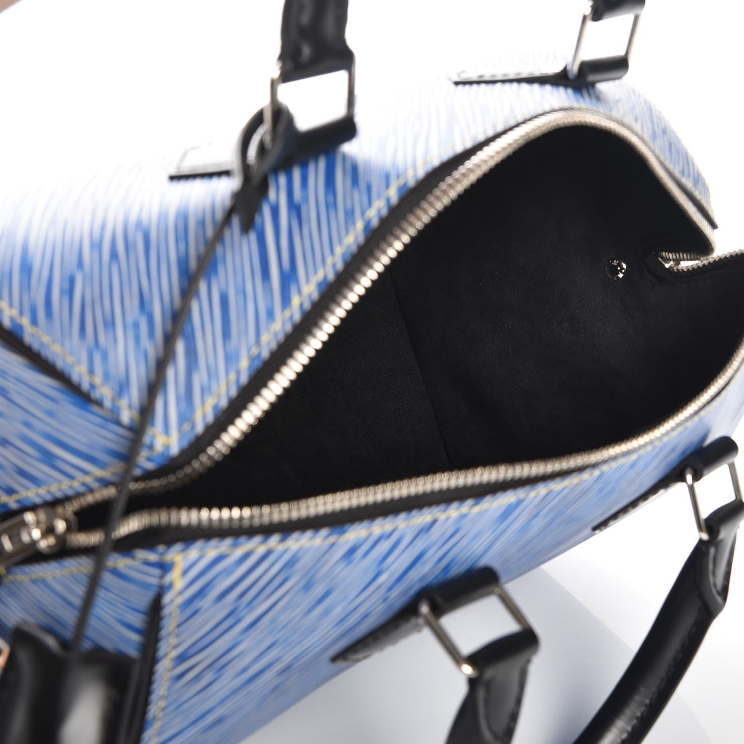 Louis Vuitton Epi Speedy Bandouliere 25 Denim Light 6 of 8