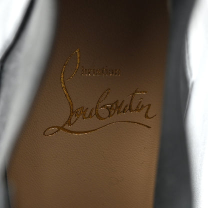 Christian Louboutin Calfskin Chelsea Chick 100 Stiletto Boots 38.5 Black 6 of 7