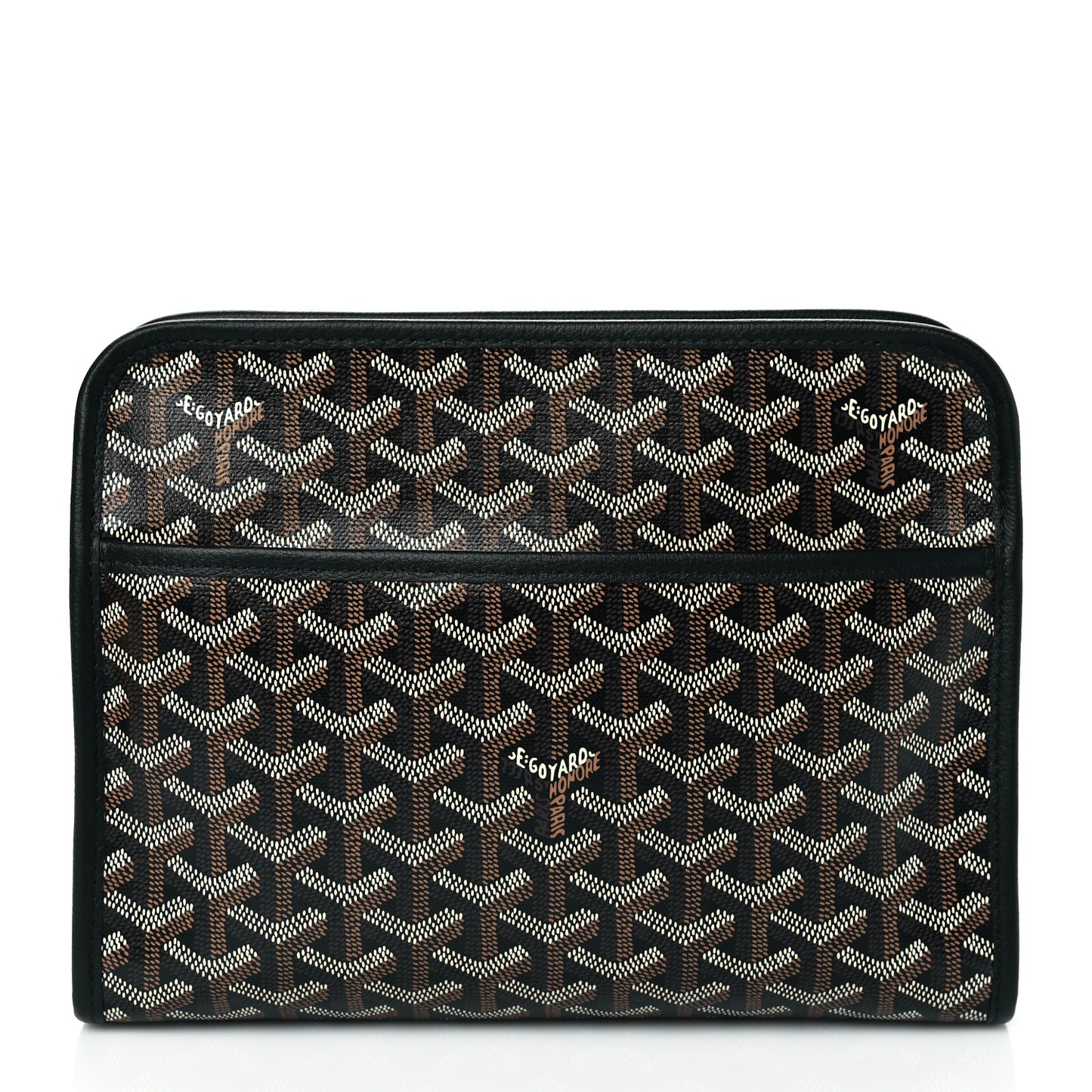Goyardine Jouvence MM Toiletry Pouch Black