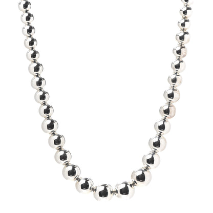 Tiffany Sterling Silver HardWear Graduated Ball Necklace 1 of 5