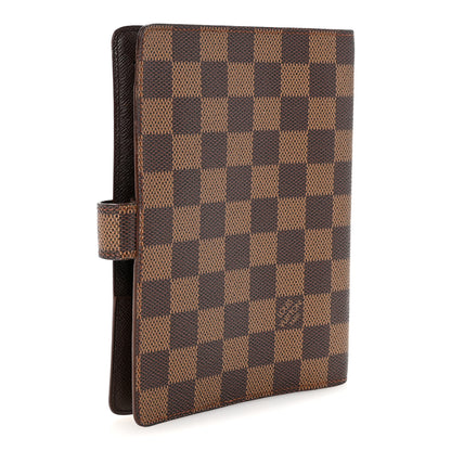 Louis Vuitton Damier Ebene Medium Ring Agenda Cover 3 of 6