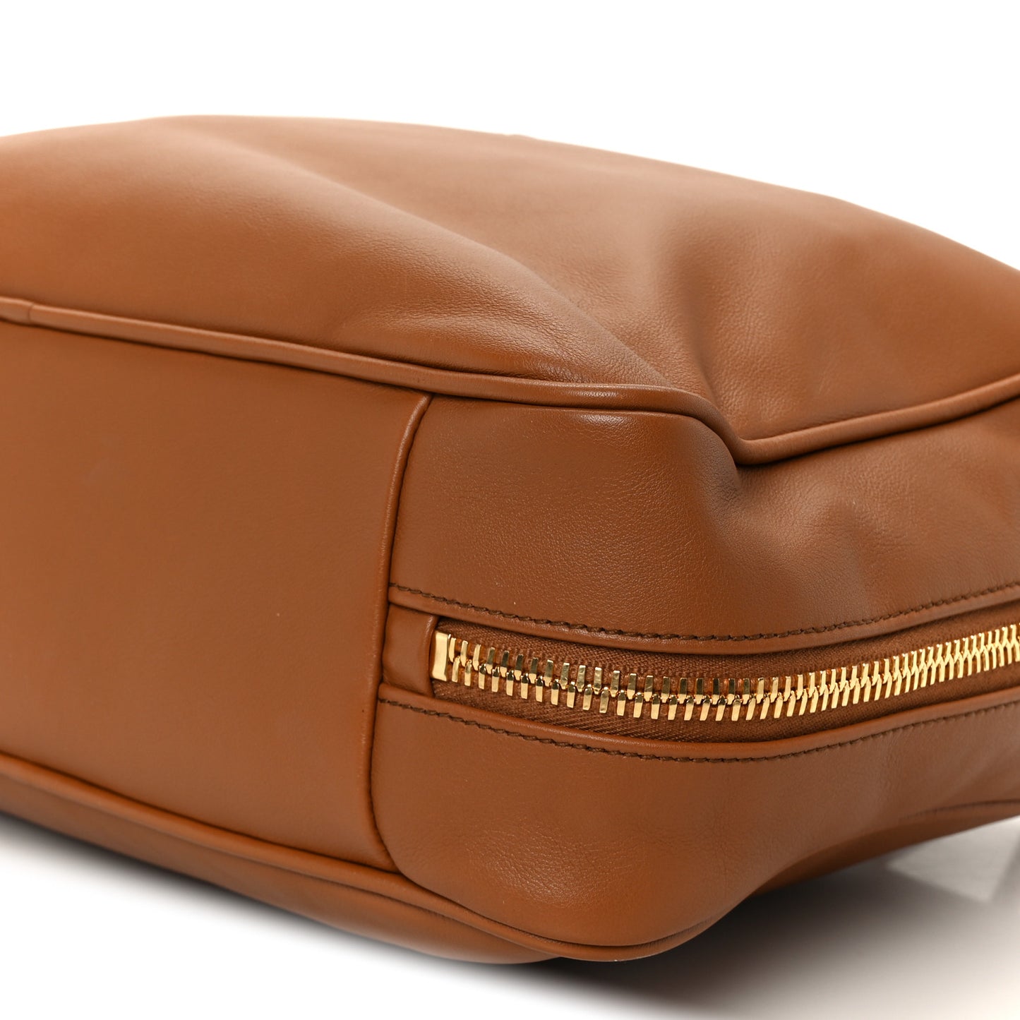 Soft Calf Softy Large Beau Top Handle Bag Cognac