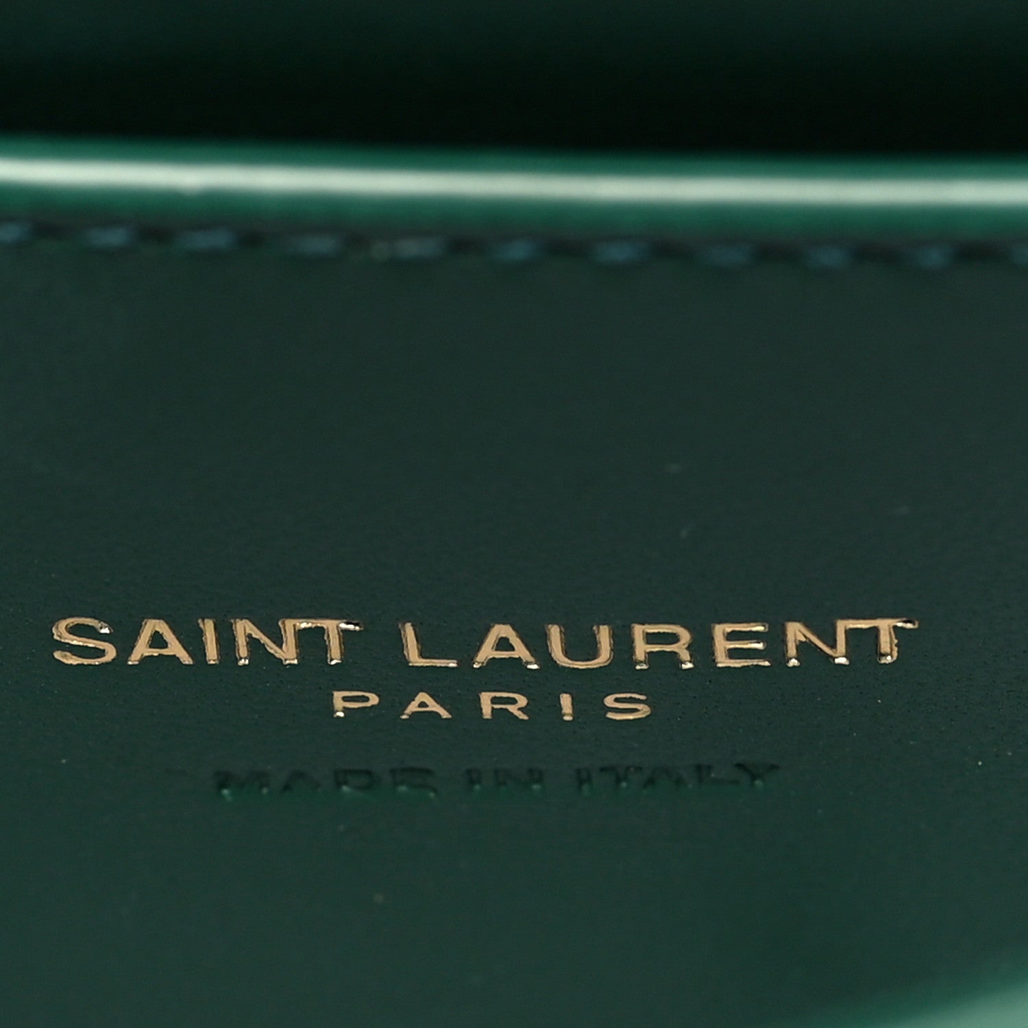 Saint Laurent Watersnake Small Kaia Satchel Green 6 of 11