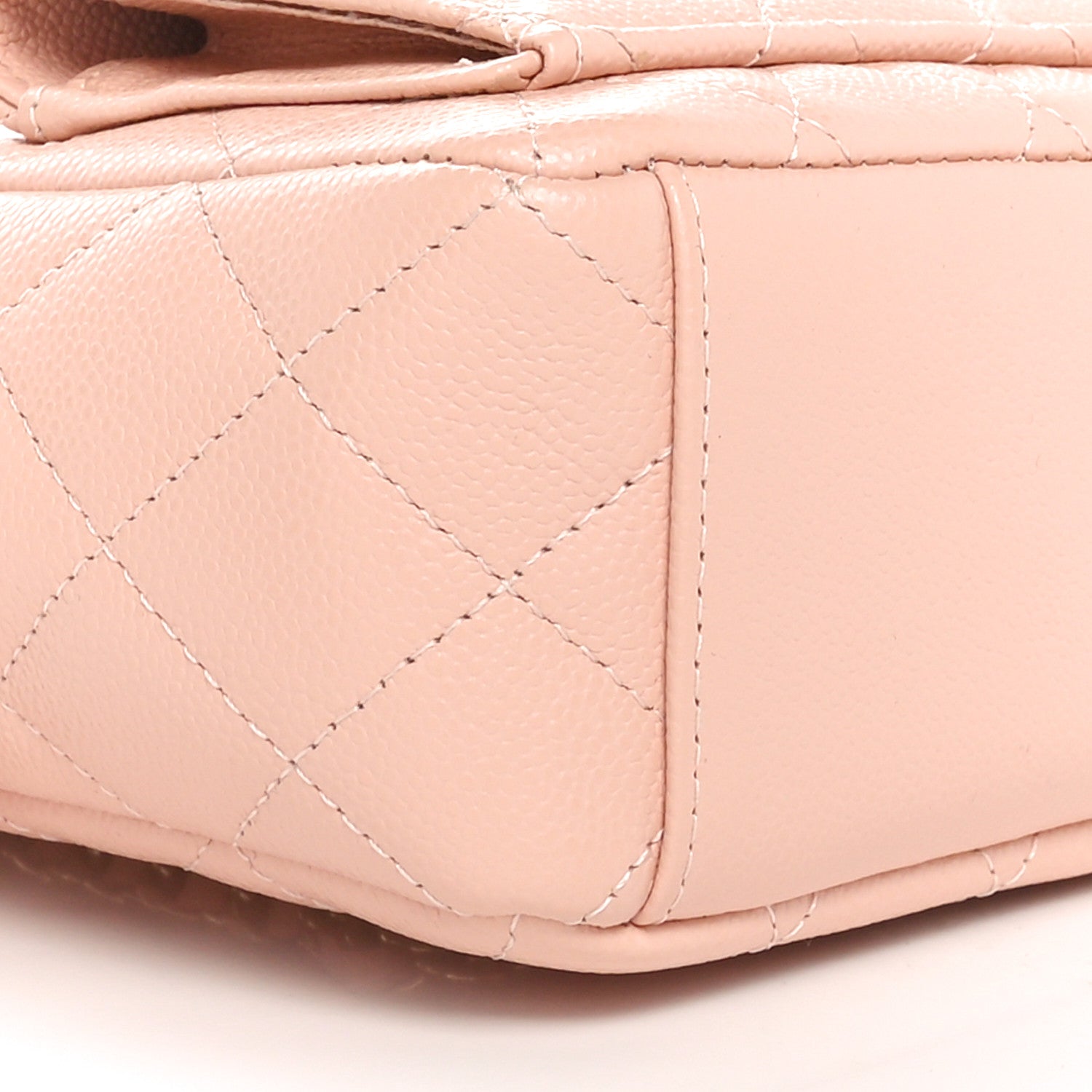 Chanel Caviar Quilted CC Mini Classic Backpack Light Pink 9 of 11