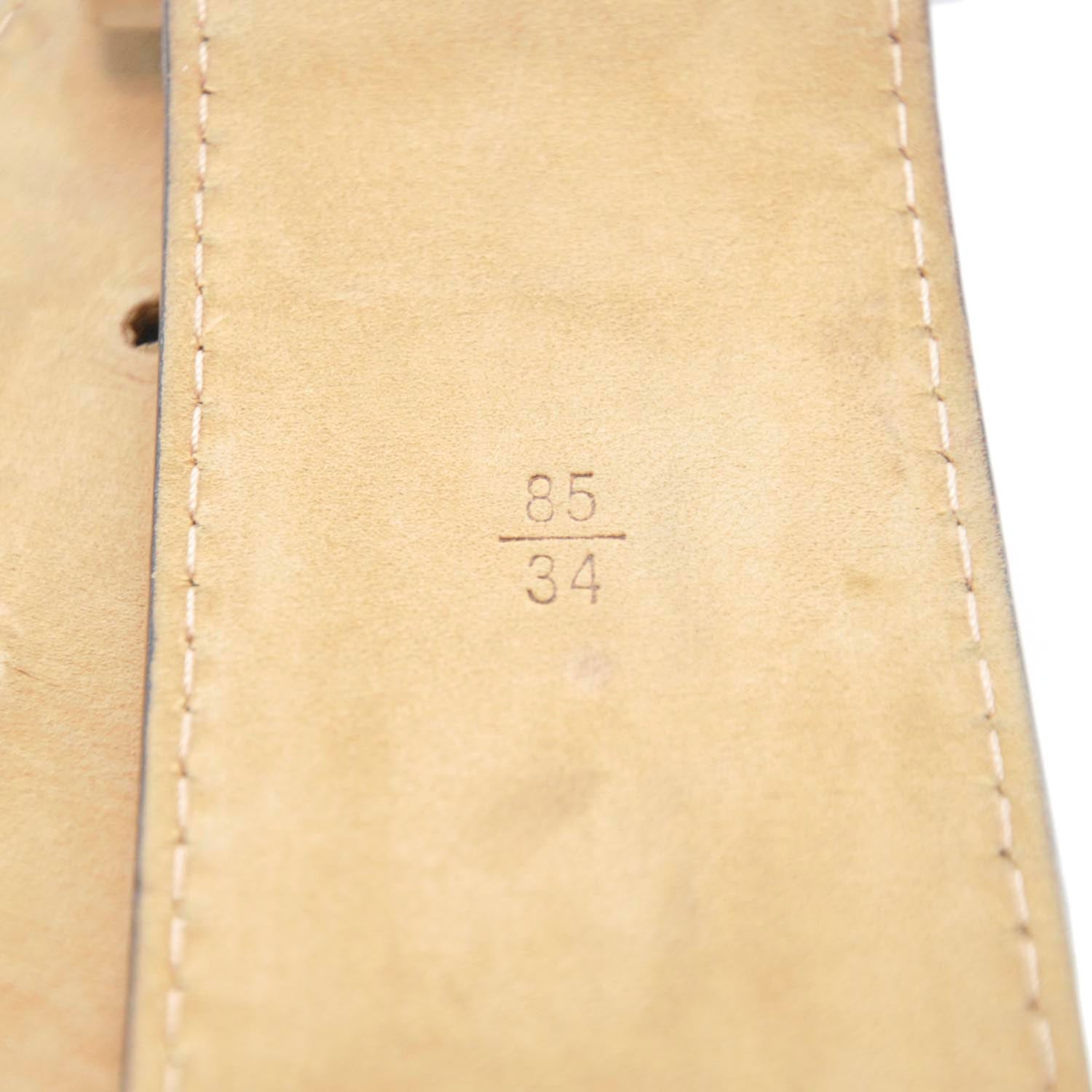 Louis Vuitton Jeans Calfskin Belt 85 34 3 of 5