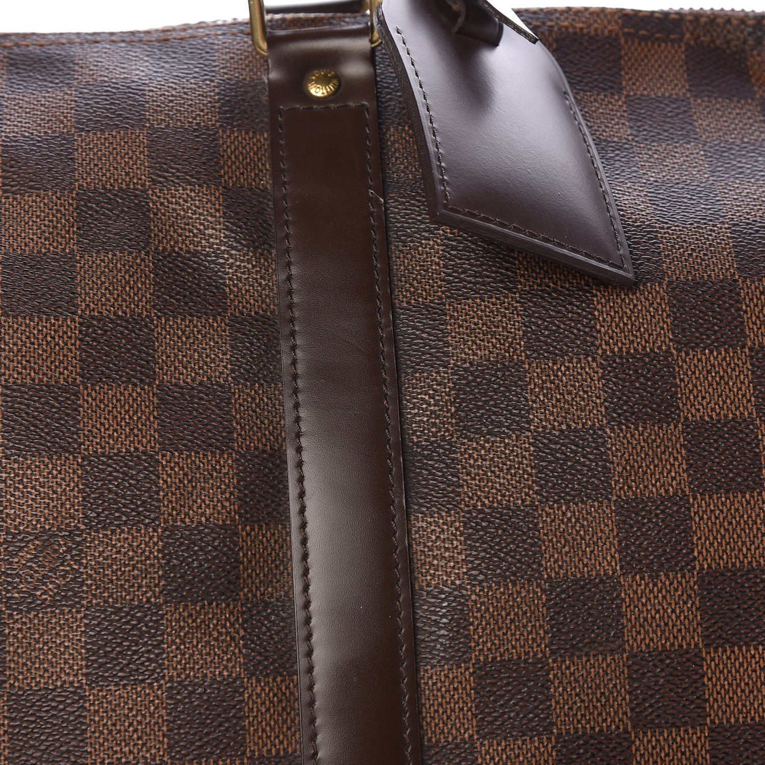 Louis Vuitton Damier Ebene Keepall Bandouliere 55 26 of 26