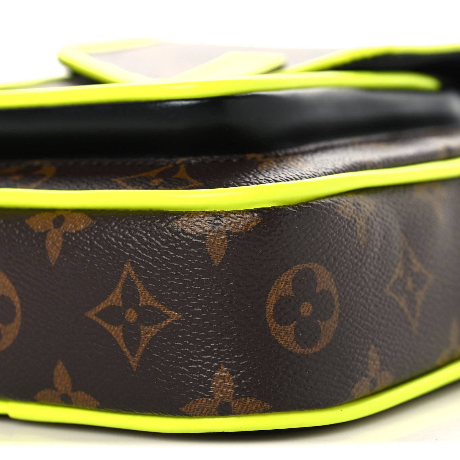 Louis Vuitton Monogram Macassar Christopher Wearable Wallet Fluorescent Yellow 9 of 11