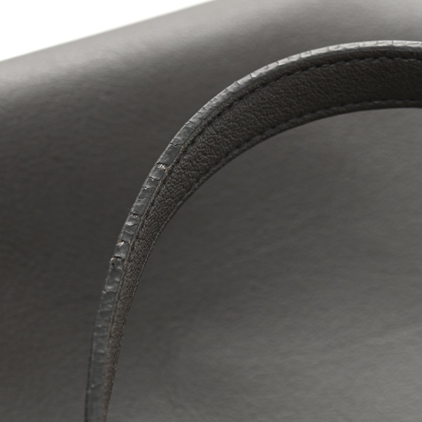 Calfskin Large Shopping Tote Pebble