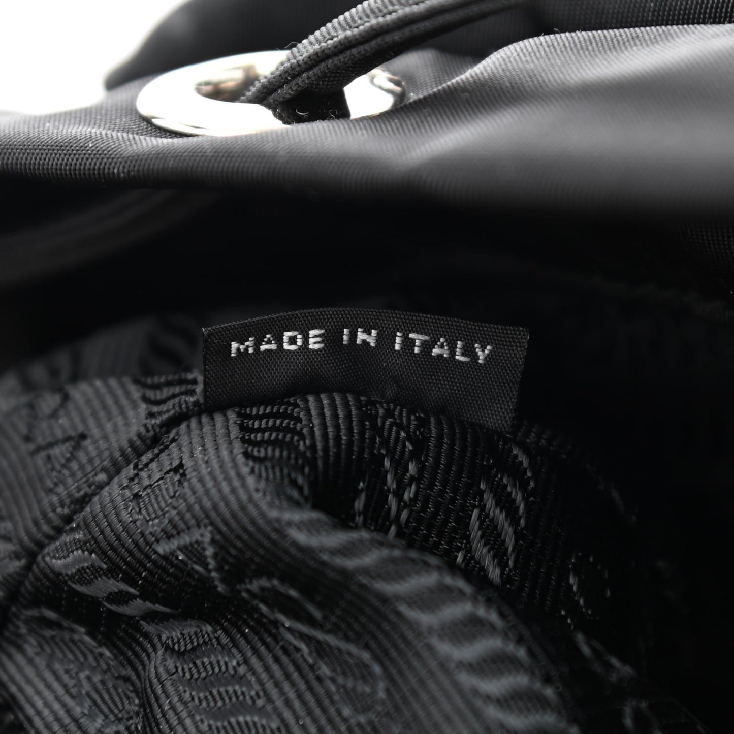 Nylon Vela Medium Backpack Black