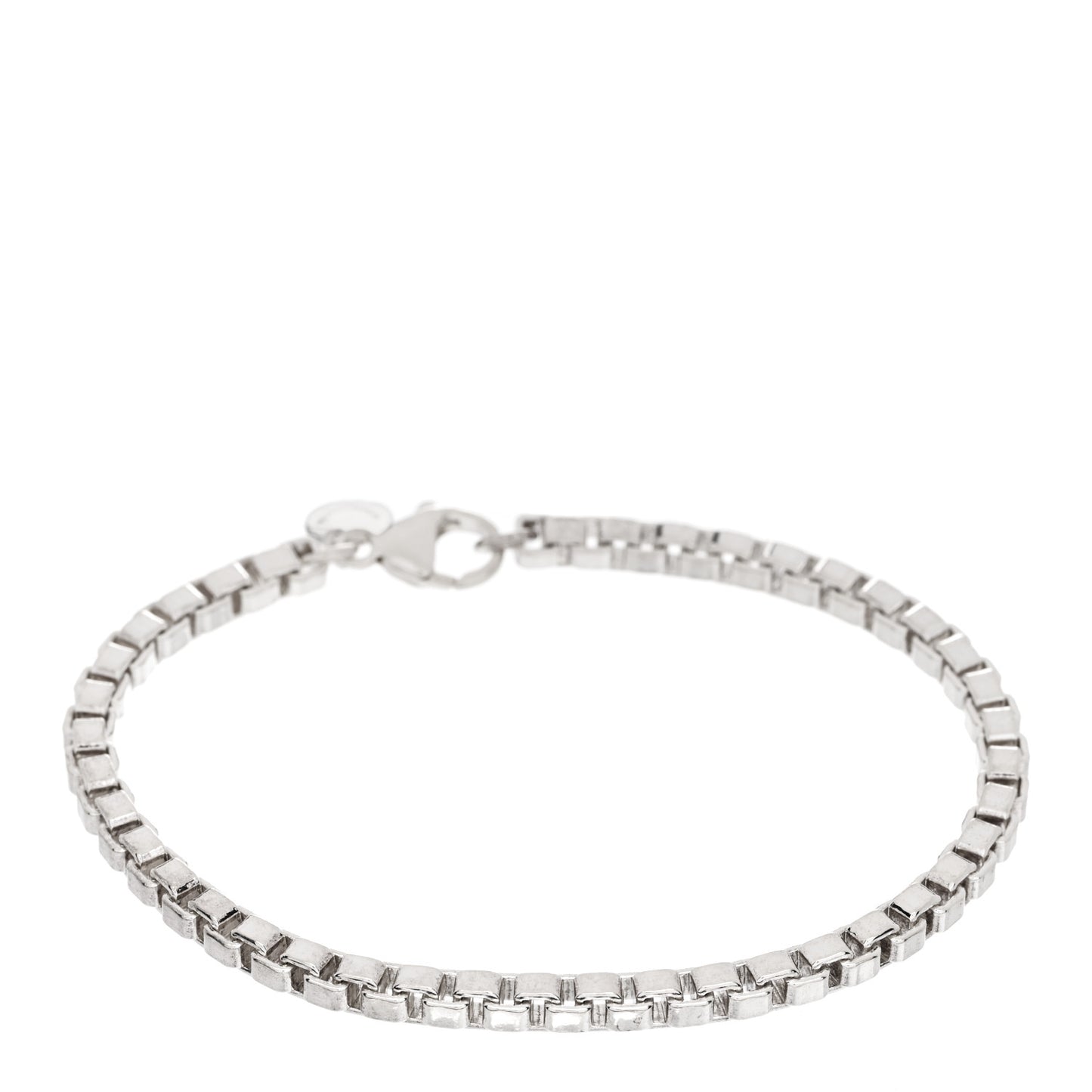 Sterling Silver 4mm Venetian Link Bracelet