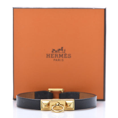 Hermes Chamonix Micro Rivale Bracelet S Black 8 of 8